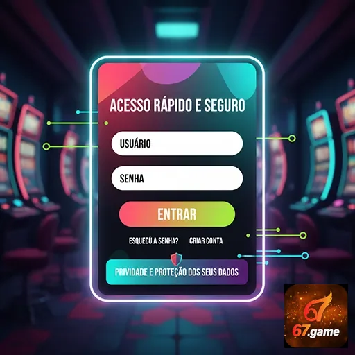 Ilustração de Experimente os Melhores Slots e Recompensas VIP na 67game