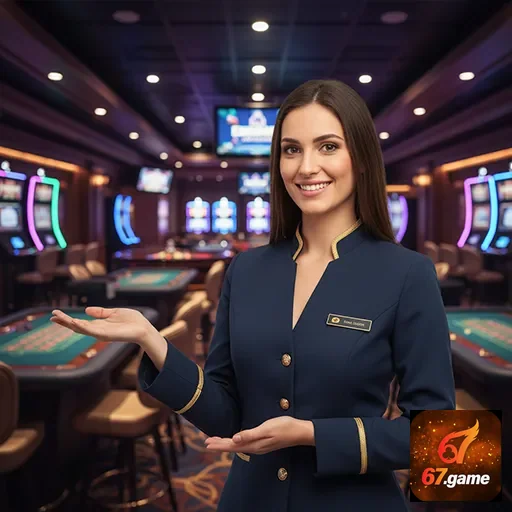 Ilustração de Experimente os Melhores Slots e Recompensas VIP na 67game