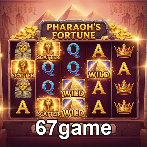 Interface do app 67game com design moderno